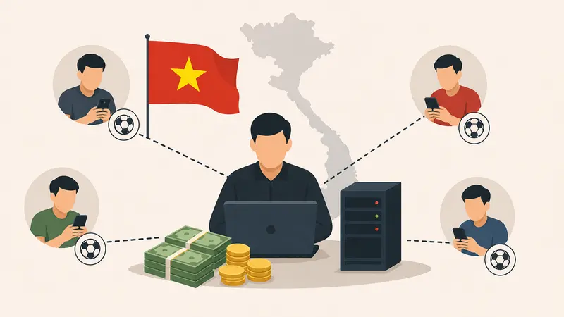 Vietnam Ungkap Jaringan Perjudian $133 Juta Saat Piala Dunia